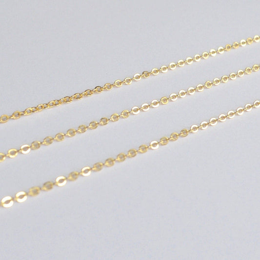 14K Gold Filled Cable Chain