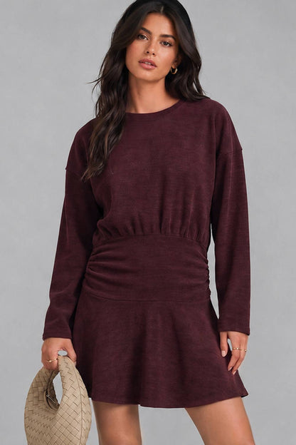 Burgundy Dress
