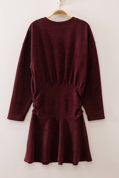 Burgundy Dress