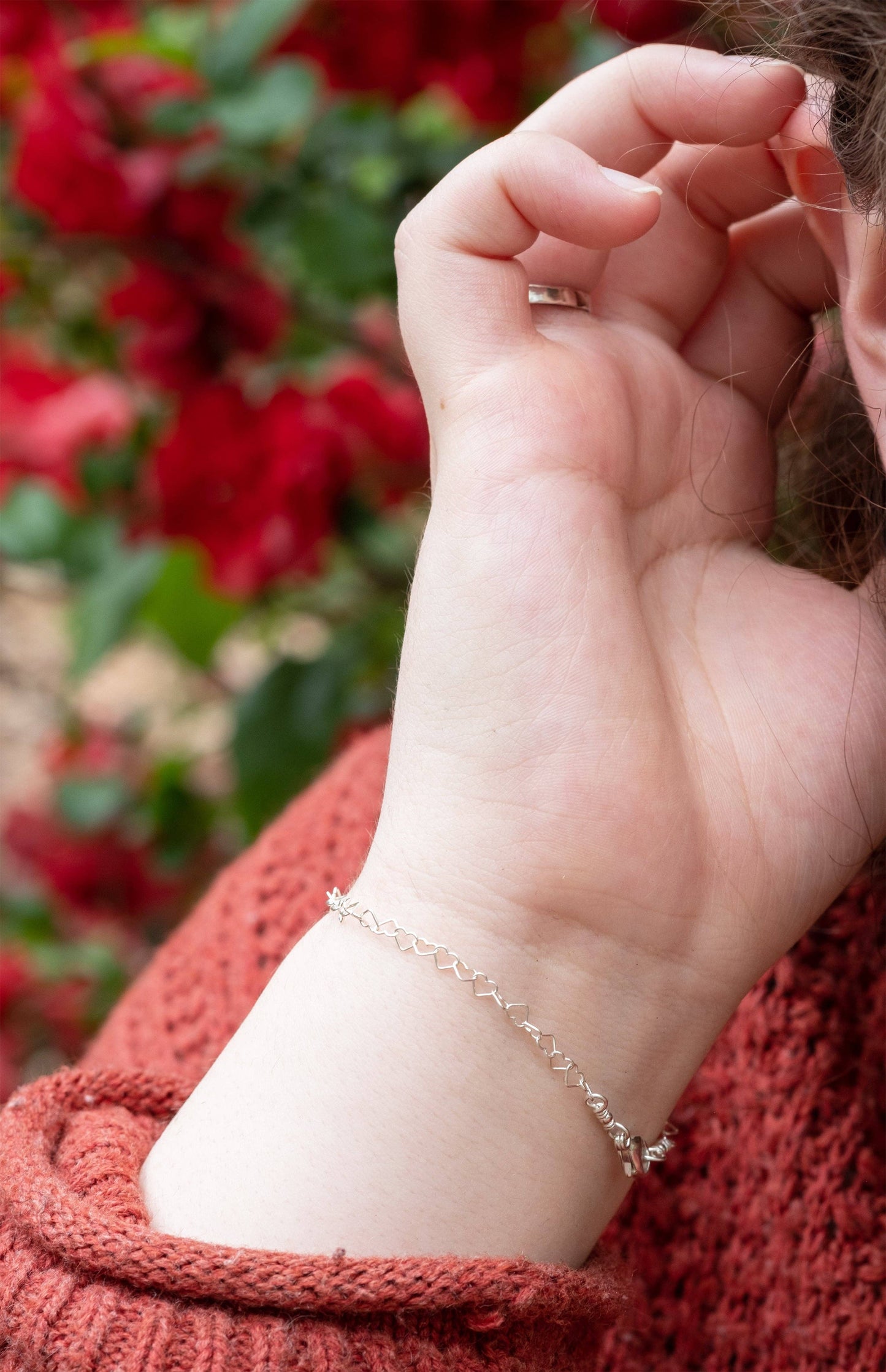 Holly Lane Sterling Silver Loved Bracelet