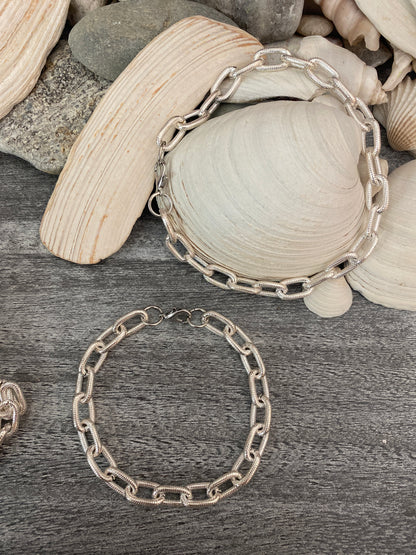 Chunky Paperclip Bracelet